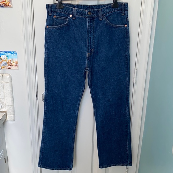 VINTAGE Levi’s 517 Dark Wash Orange Tab 1992 - Picture 3 of 16